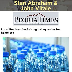 Local Realtors fundraising to buy water for homeless